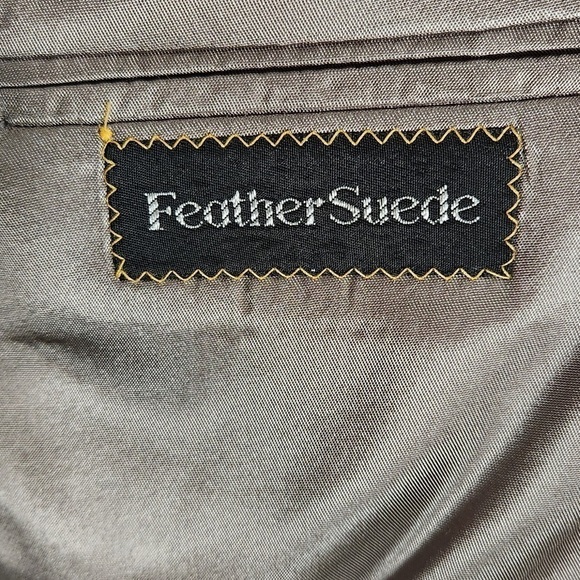 Lanvin Feather Suede Sport Coat Blazer Size 40R - Picture 4 of 5